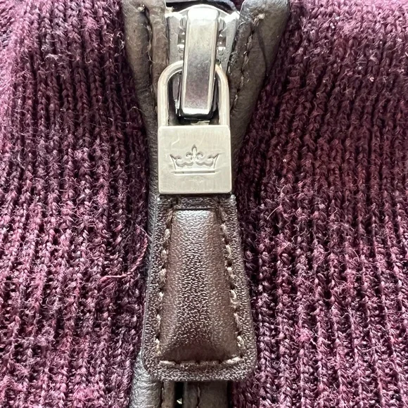 Peter Millar Purple Half-Zip Sweater - Picture 3 of 10